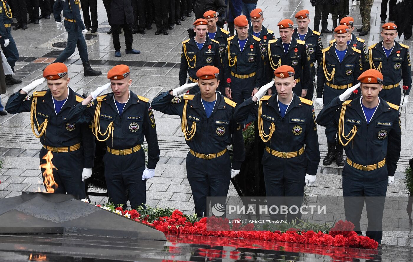 Акции "Линия памяти" и "Вахта памяти. Вечный огонь", приуроченные ко Дню памяти и скорби