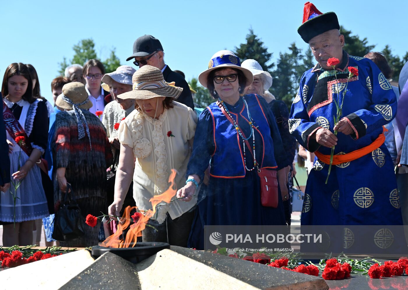 День памяти и скорби в регионах России