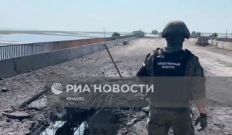 ВСУ нанесли удар по Чонгарскому мосту