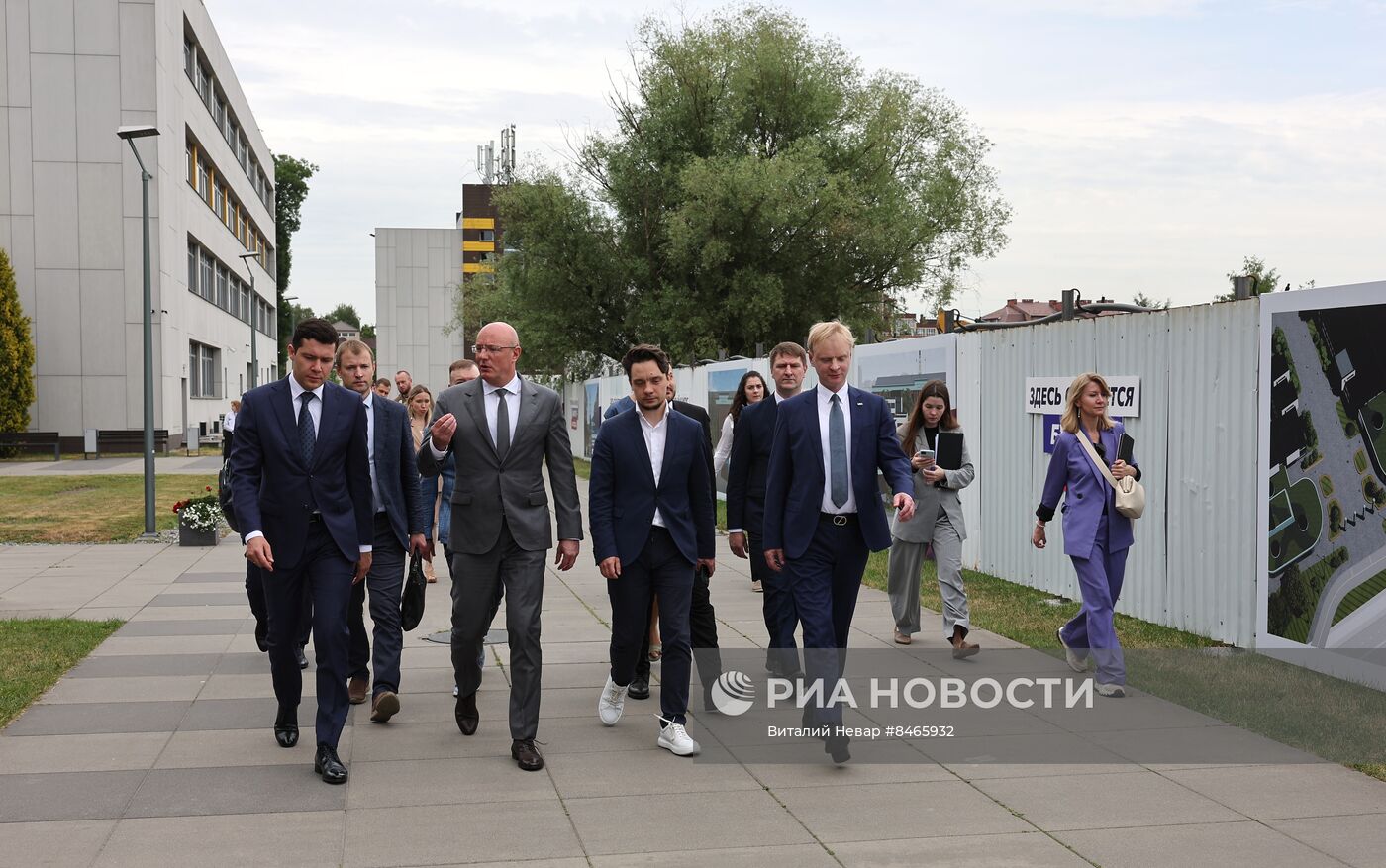 Рабочая поездка вице-премьера Д. Чернышенко в Калининград