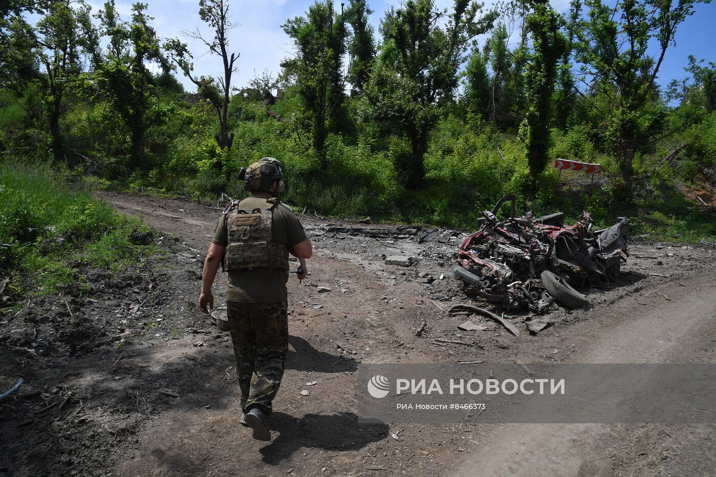 Работа разведчиков 150 мотострелковой дивизии Южной группы войск в Артемовске