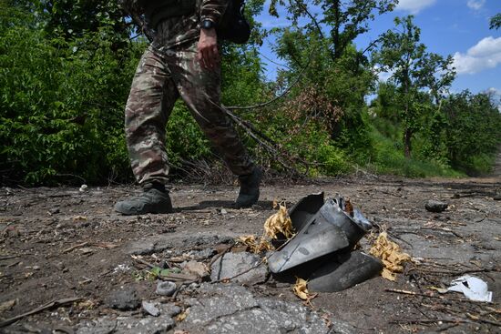 Работа разведчиков 150 мотострелковой дивизии Южной группы войск в Артемовске