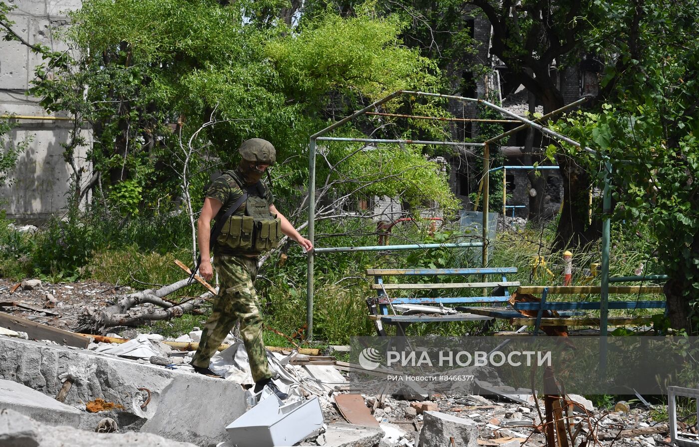 Работа разведчиков 150 мотострелковой дивизии Южной группы войск в Артемовске