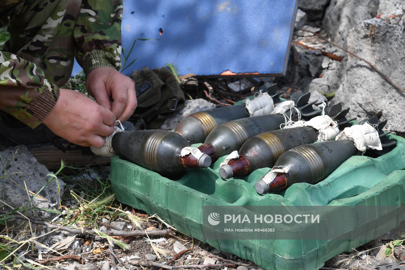 Работа разведчиков 150 мотострелковой дивизии Южной группы войск в Артемовске