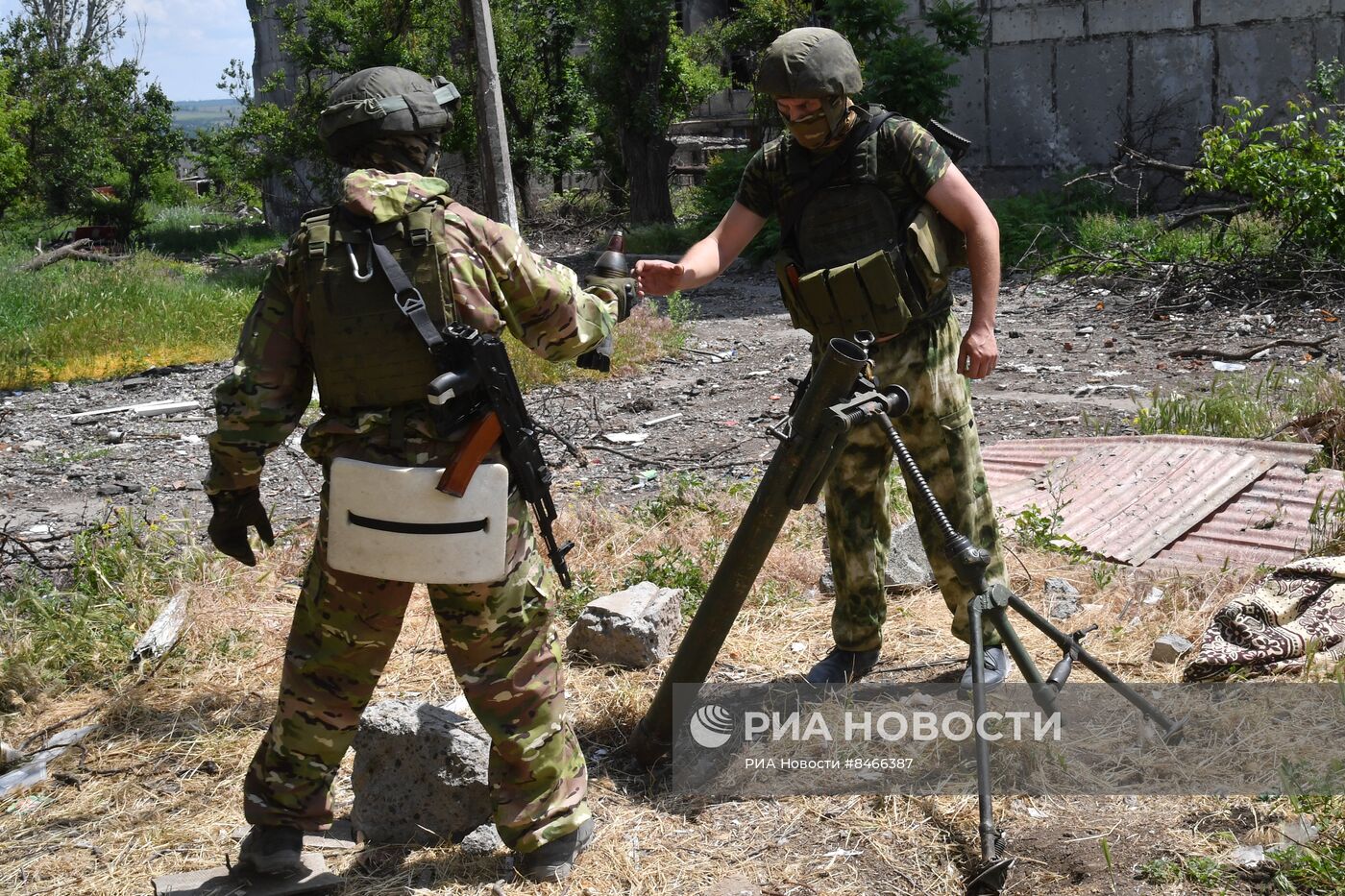 Работа разведчиков 150 мотострелковой дивизии Южной группы войск в Артемовске