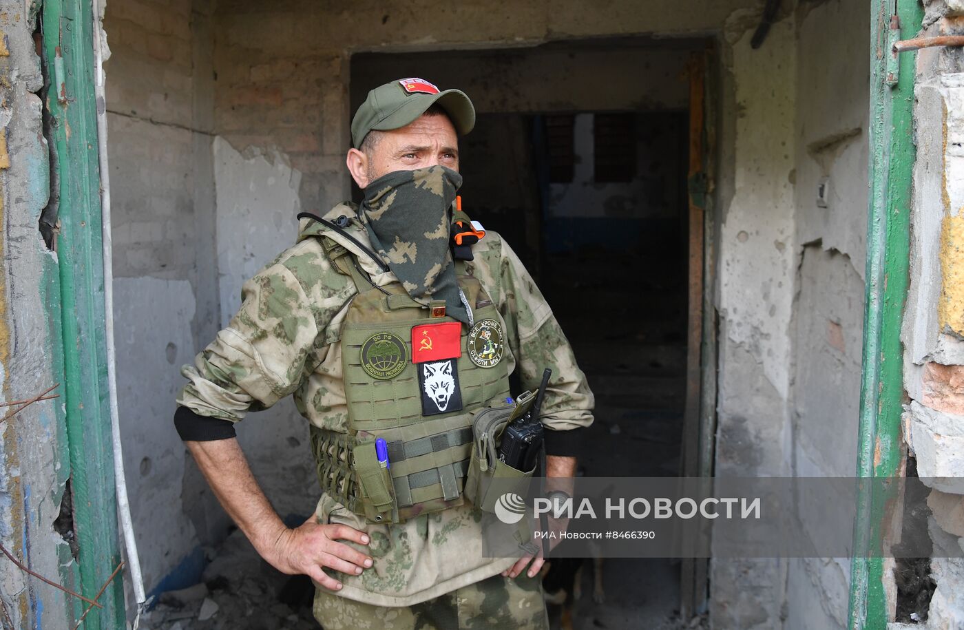 Работа разведчиков 150 мотострелковой дивизии Южной группы войск в Артемовске