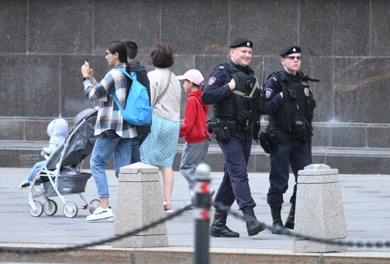 В Москве усилены меры безопасности