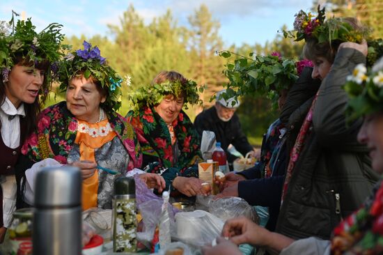 Латышский праздник "Лиго" в Омской области