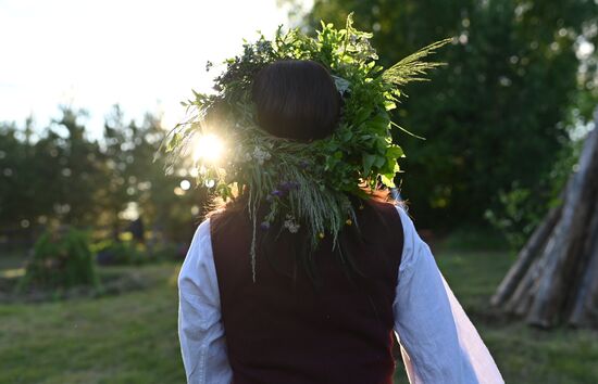 Латышский праздник "Лиго" в Омской области