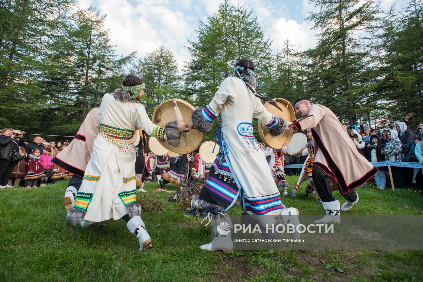 Празднование эвенского Нового года в Магадане