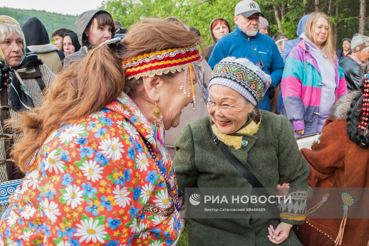 Празднование эвенского Нового года в Магадане