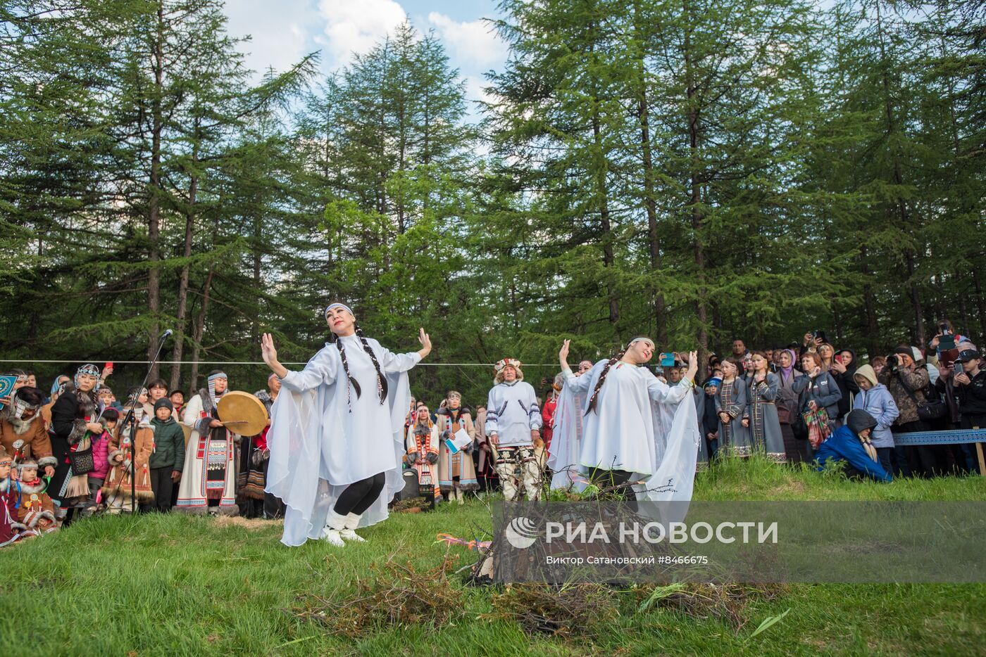 Празднование эвенского Нового года в Магадане