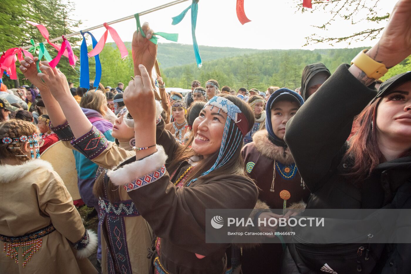 Празднование эвенского Нового года в Магадане