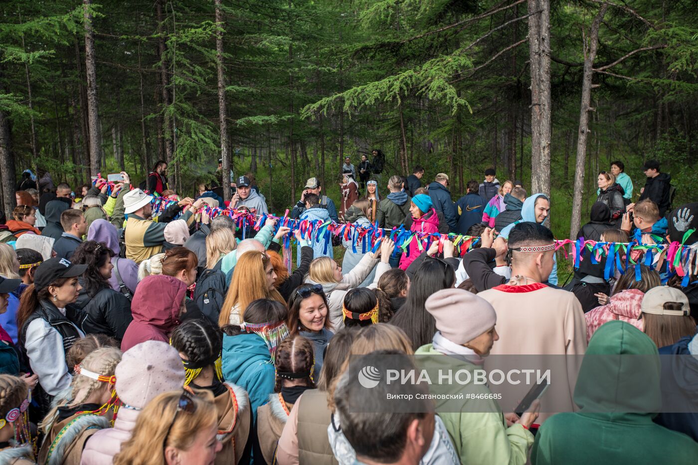 Празднование эвенского Нового года в Магадане