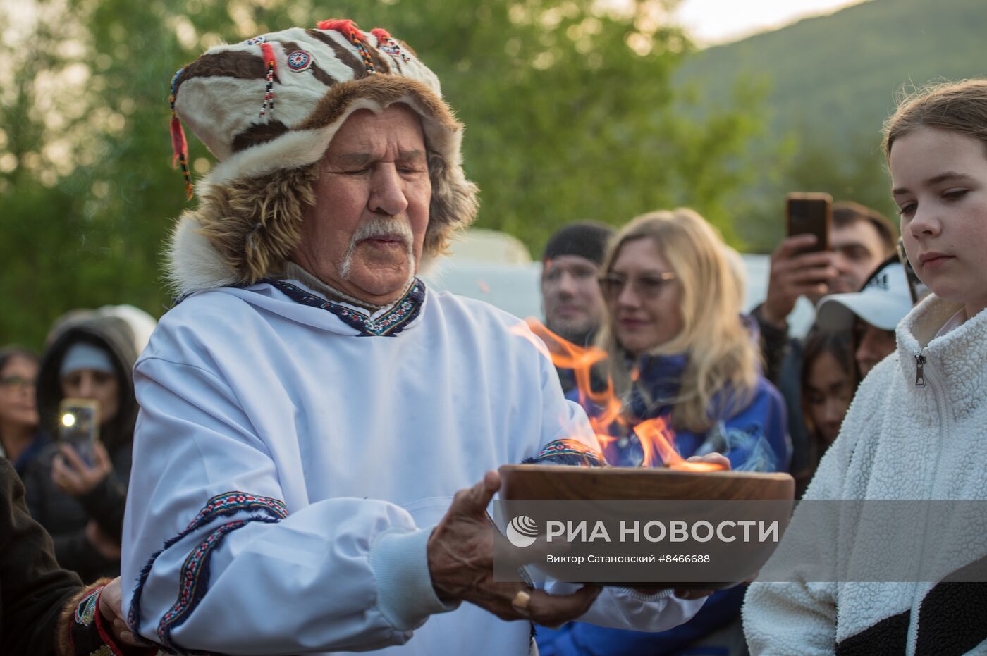 Празднование эвенского Нового года в Магадане