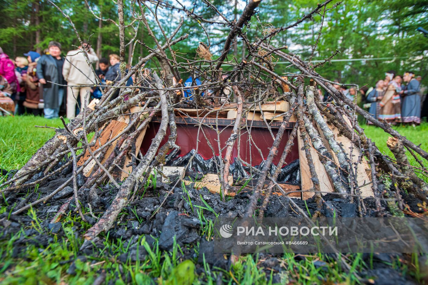 Празднование эвенского Нового года в Магадане