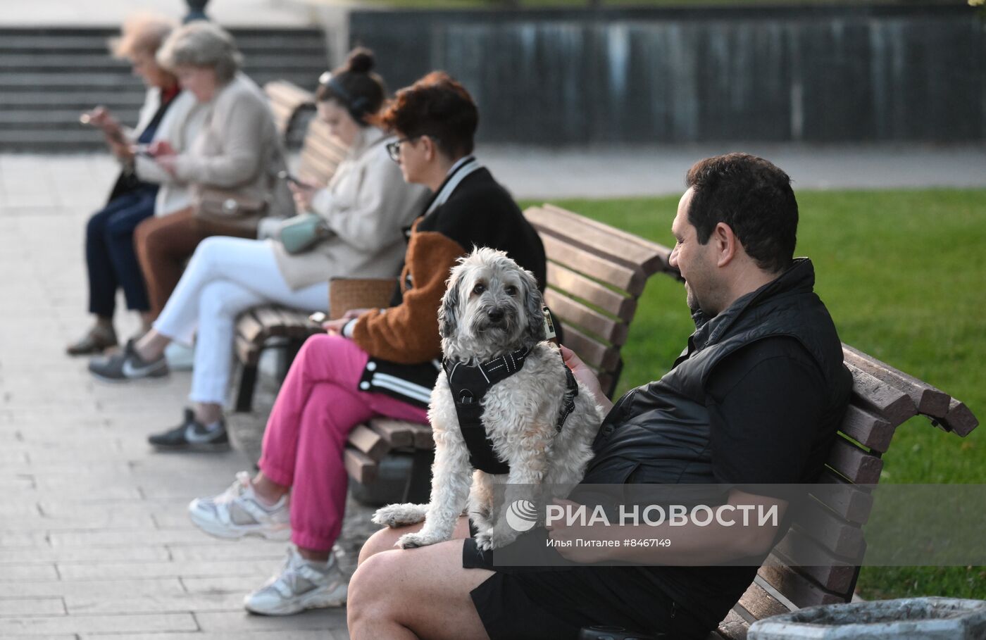 Обстановка  в центре Москвы