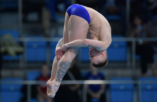 Прыжки в воду. Чемпионат России. Парные прыжки