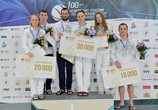 Прыжки в воду. Чемпионат России. Парные прыжки