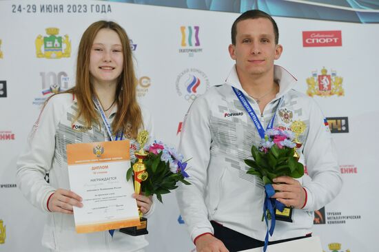 Прыжки в воду. Чемпионат России. Парные прыжки