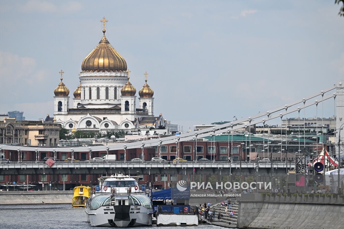 Отдых горожан в Москве