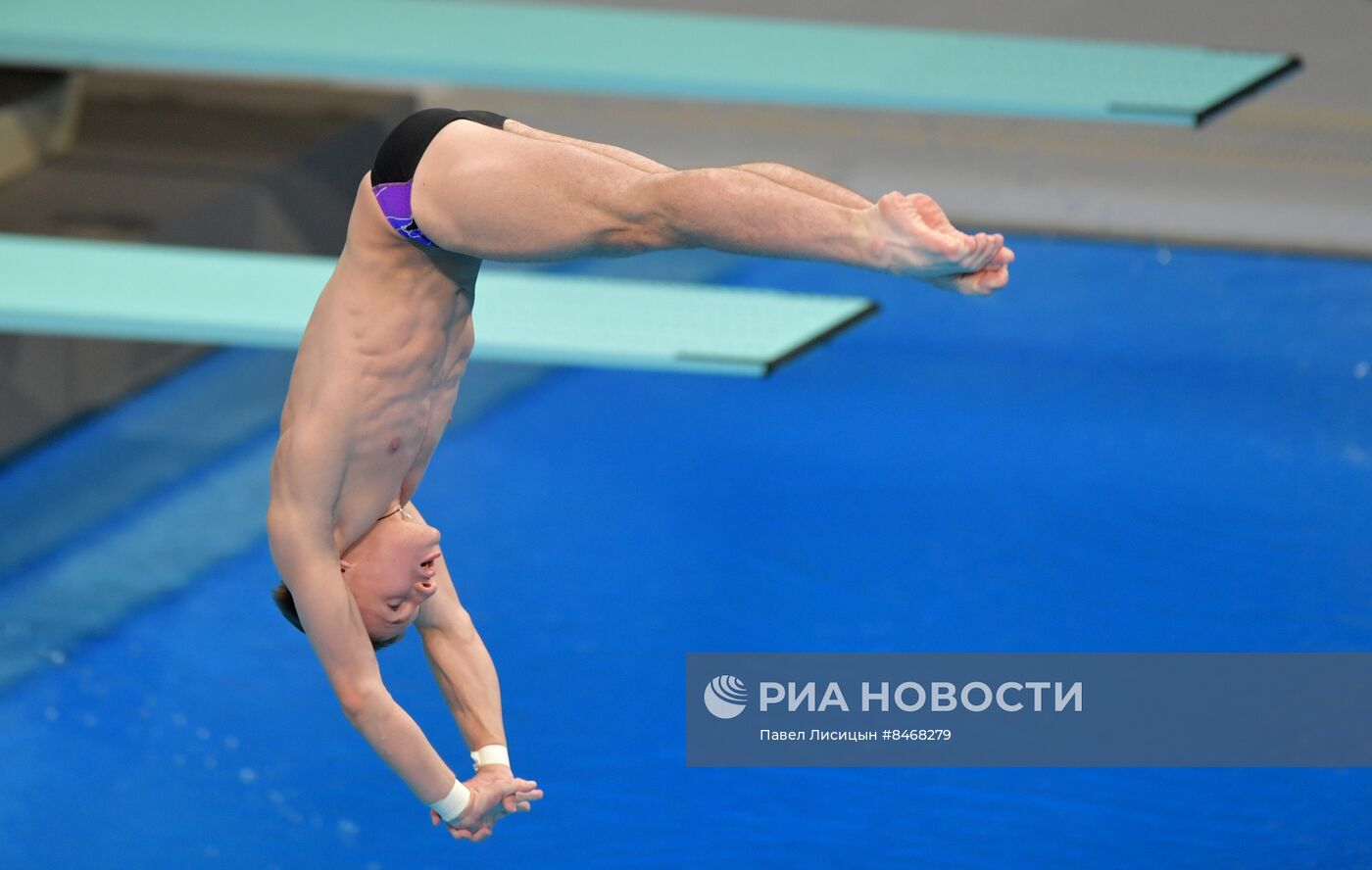 Прыжки в воду. Чемпионат России. Парные прыжки