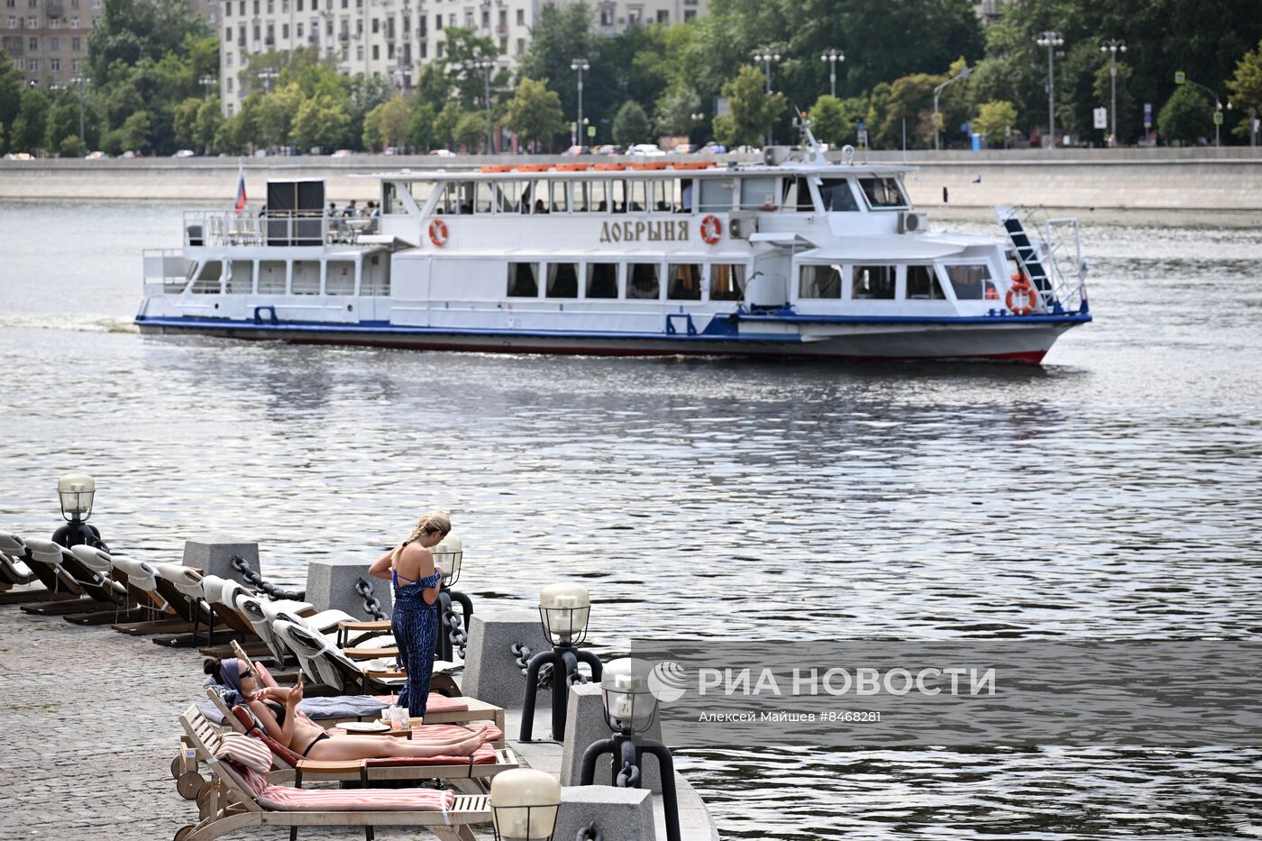 Отдых горожан в Москве