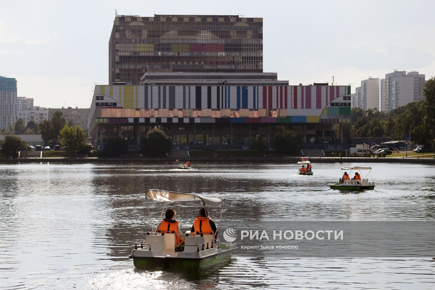 Отдых горожан в Москве