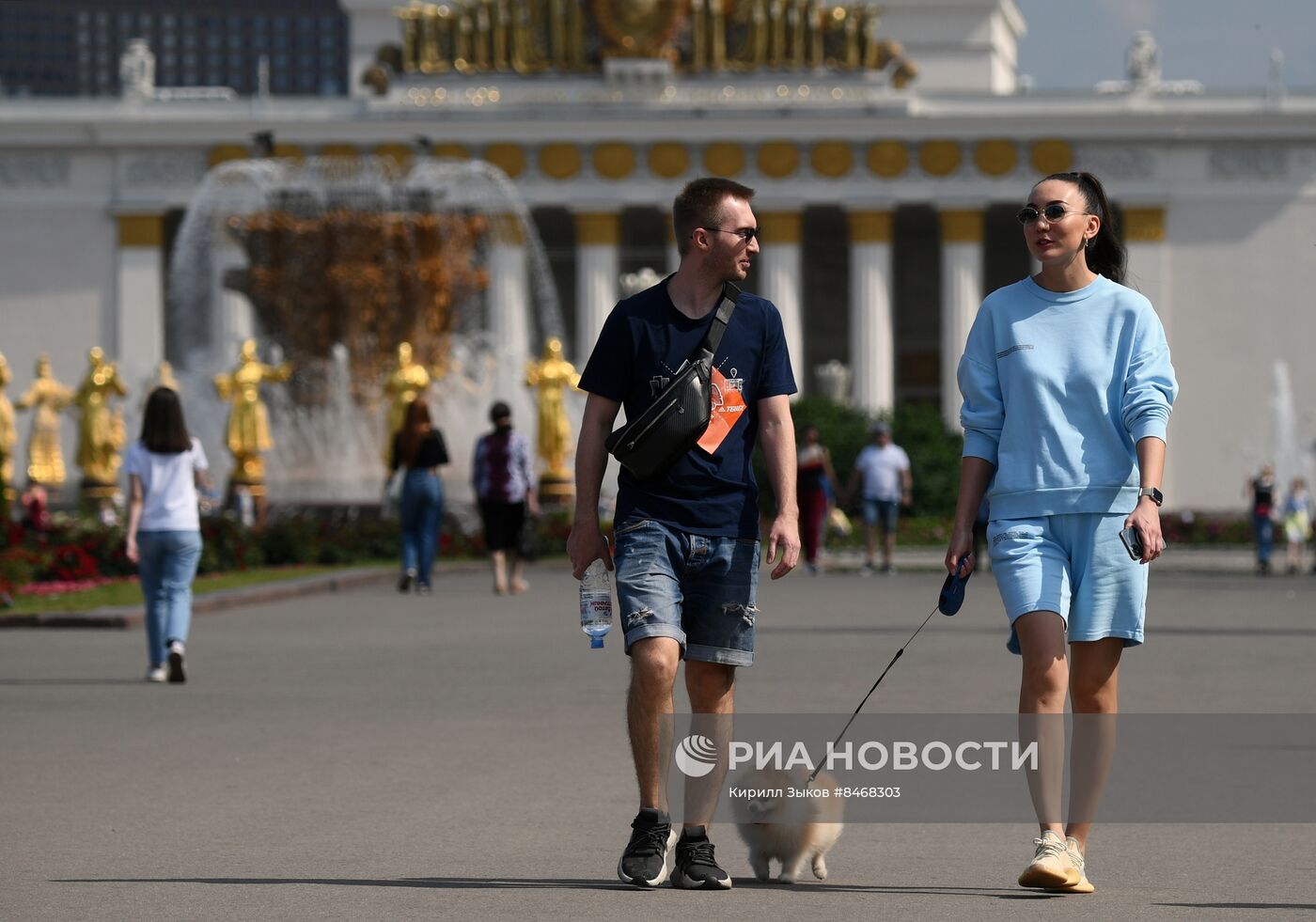 Отдых горожан в Москве