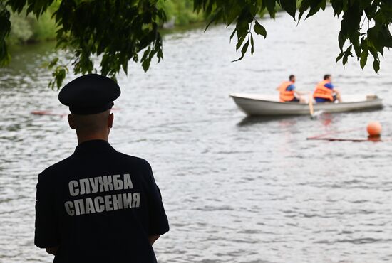 Финал городского конкурса профессионального мастерства по профессии "Спасатель"