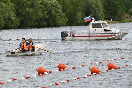 Финал городского конкурса профессионального мастерства по профессии "Спасатель"