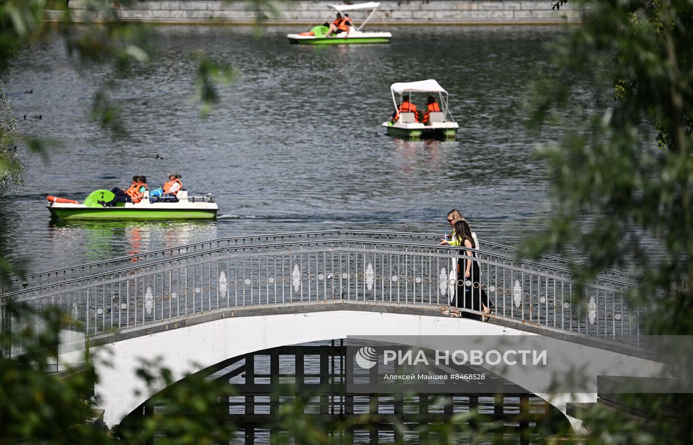 Отдых горожан в Москве