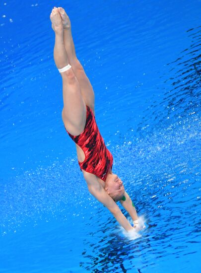 Вера Ильина прыжки в воду