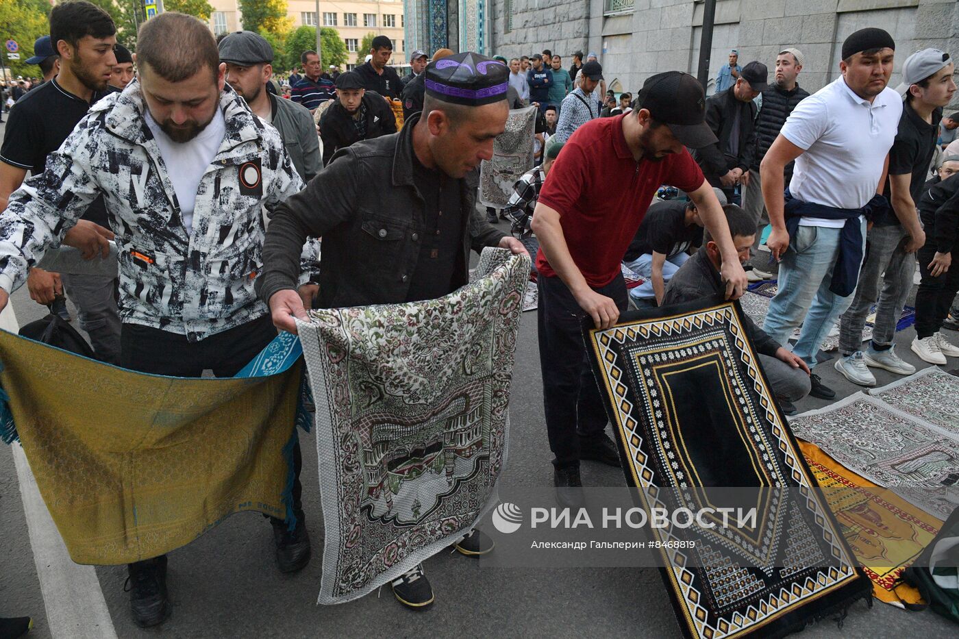 Празднование Курбан-байрама в регионах России