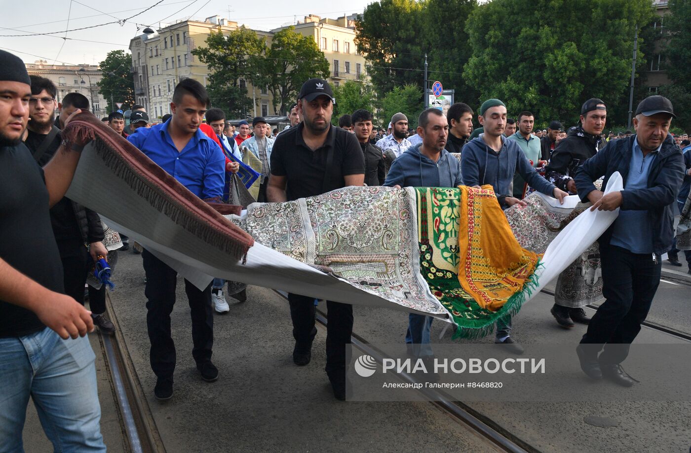 Празднование Курбан-байрама в регионах России