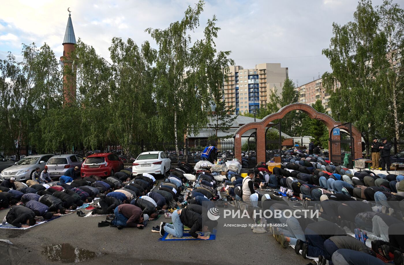 Празднование Курбан-байрама в регионах России