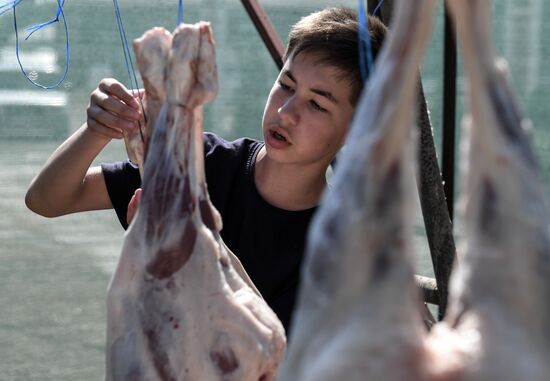 Празднование Курбан-байрама в регионах России