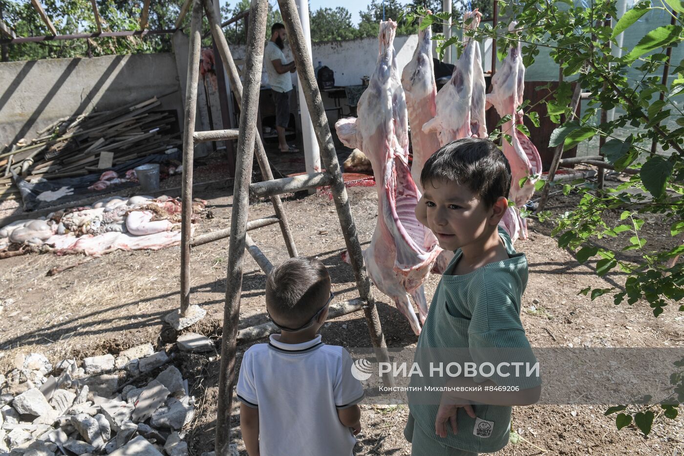 Празднование Курбан-байрама в регионах России