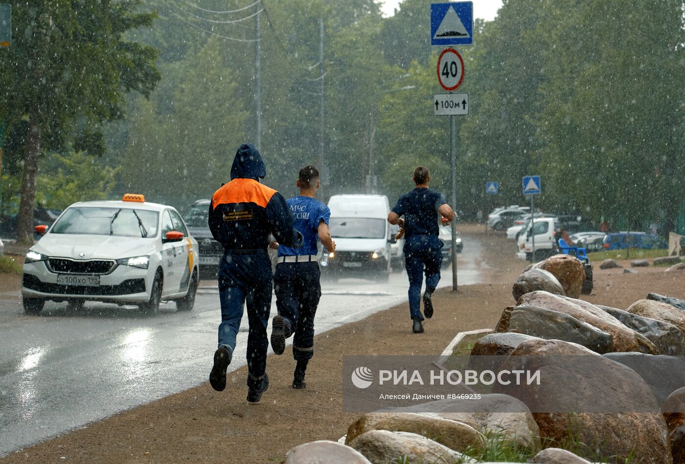 Гроза в Петербурге