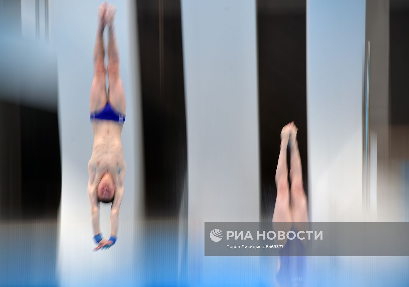 Синхронные прыжки в воду. Чемпионат России. Микст. Вышка