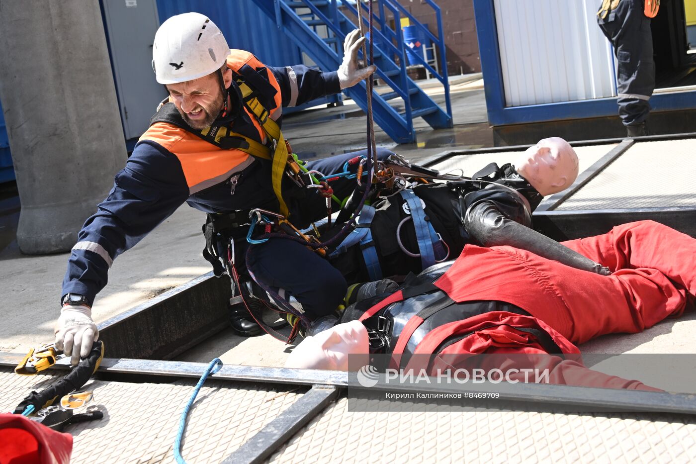 Финал городского конкурса профессионального мастерства по профессии "Спасатель"
