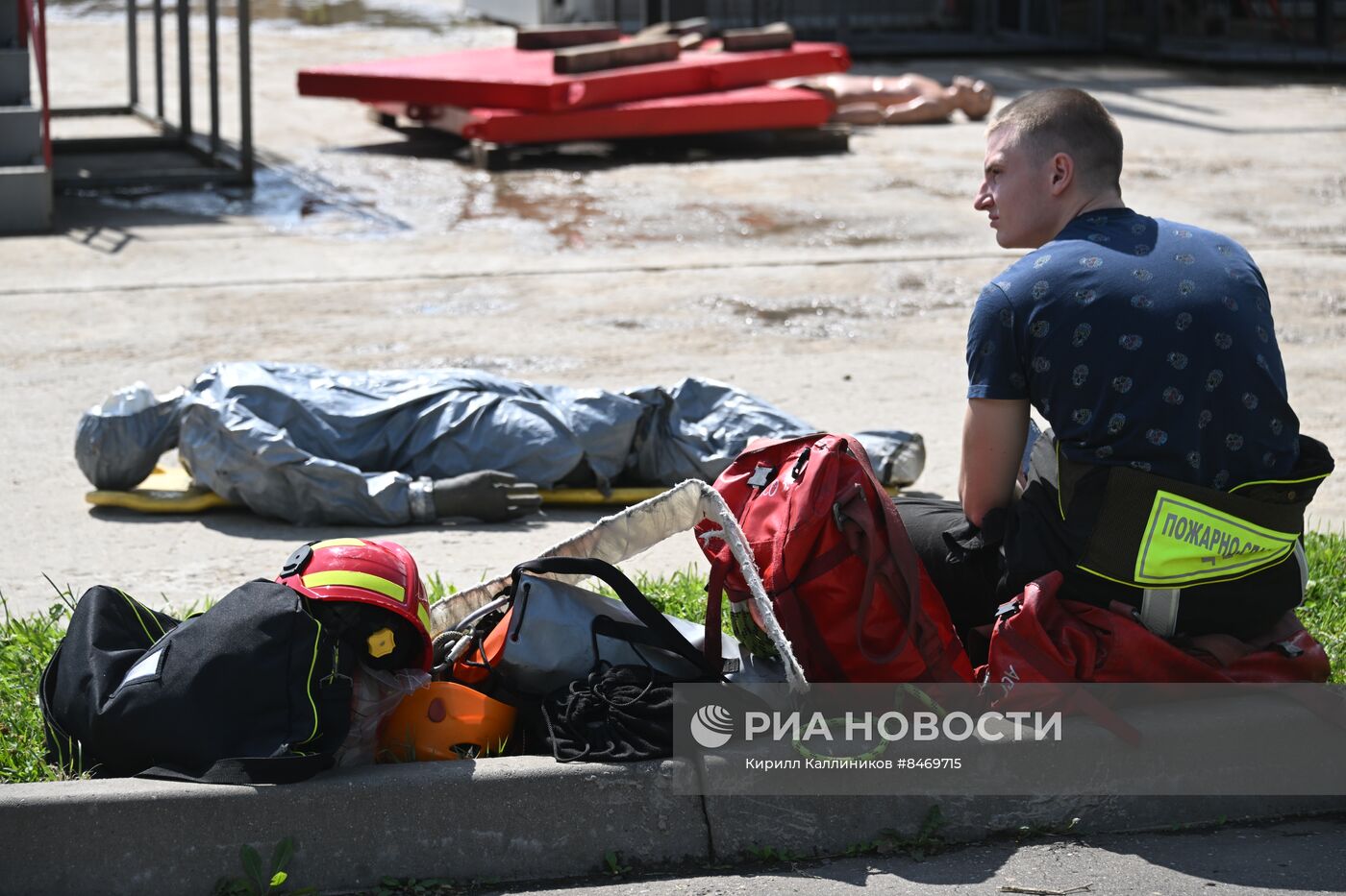 Финал городского конкурса профессионального мастерства по профессии "Спасатель"