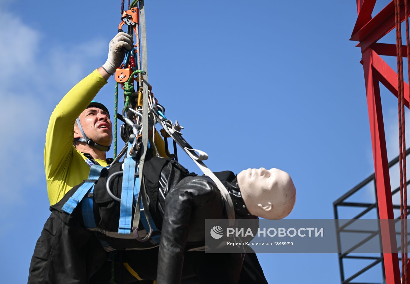 Финал городского конкурса профессионального мастерства по профессии "Спасатель"