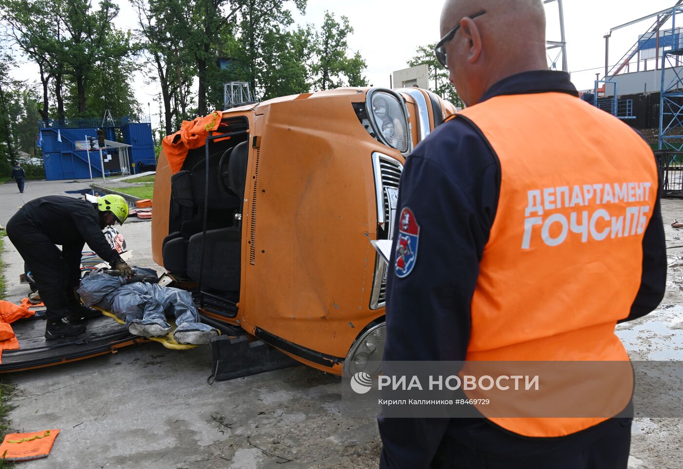 Финал городского конкурса профессионального мастерства по профессии "Спасатель"