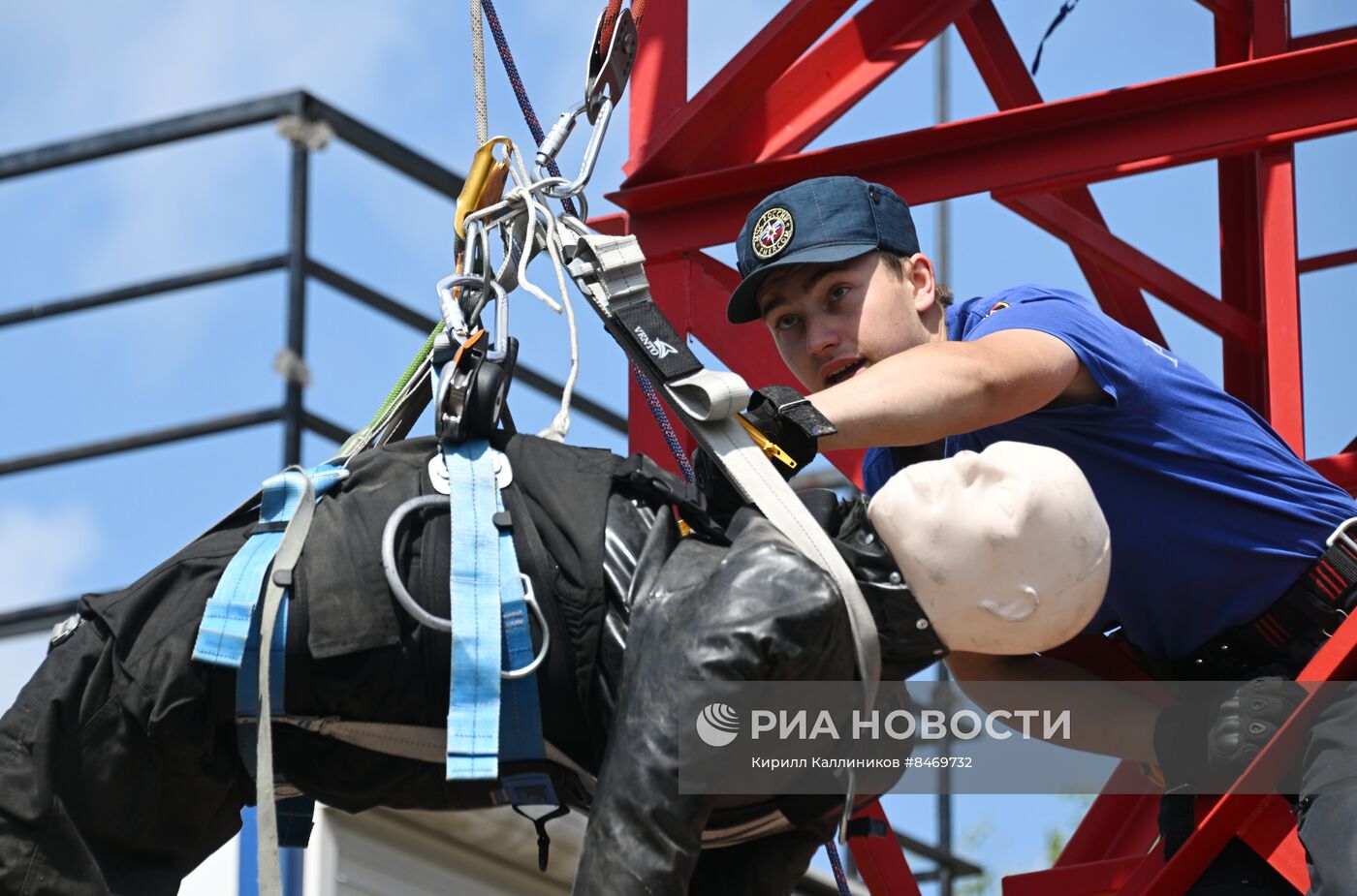 Финал городского конкурса профессионального мастерства по профессии "Спасатель"