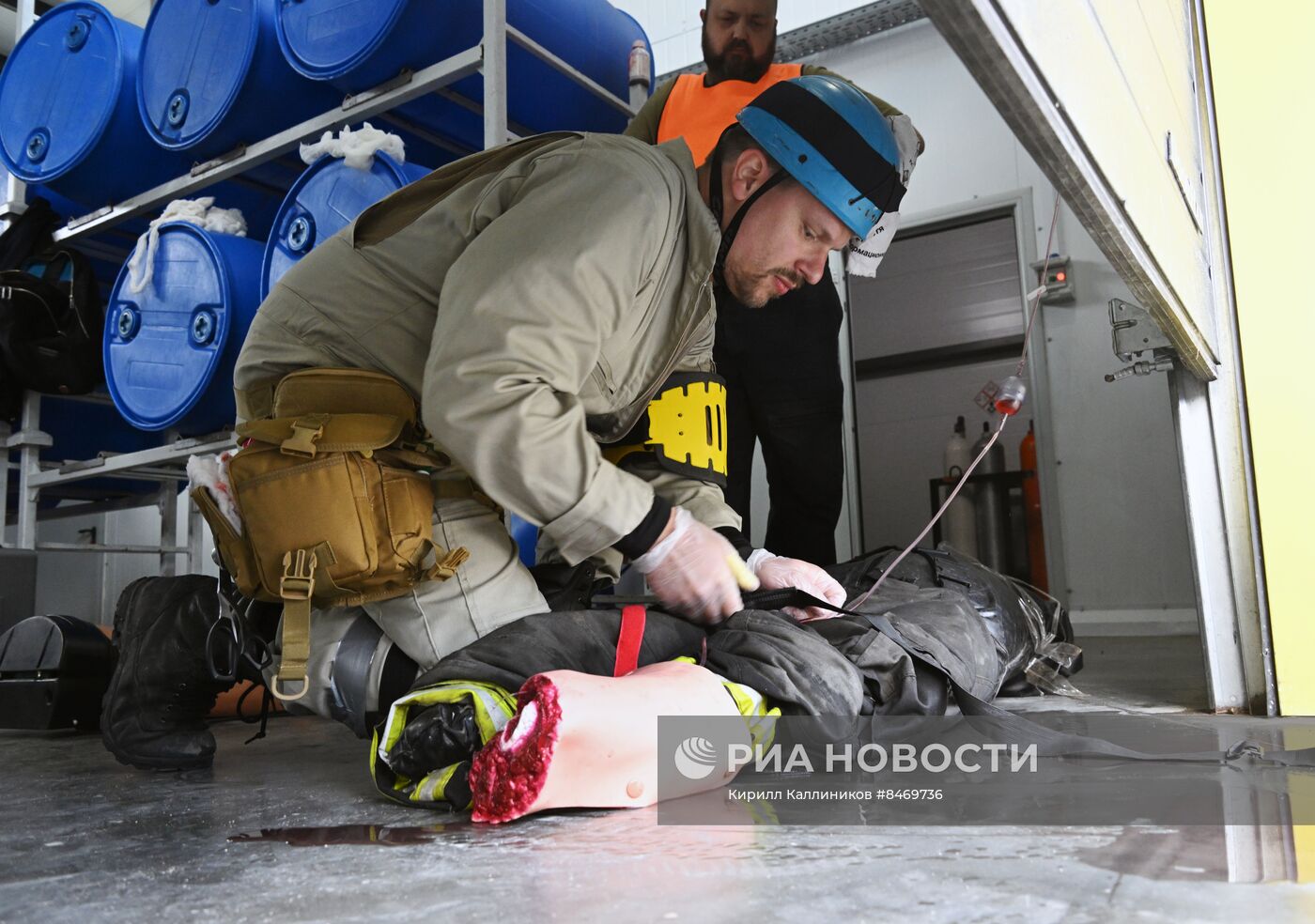 Финал городского конкурса профессионального мастерства по профессии "Спасатель"