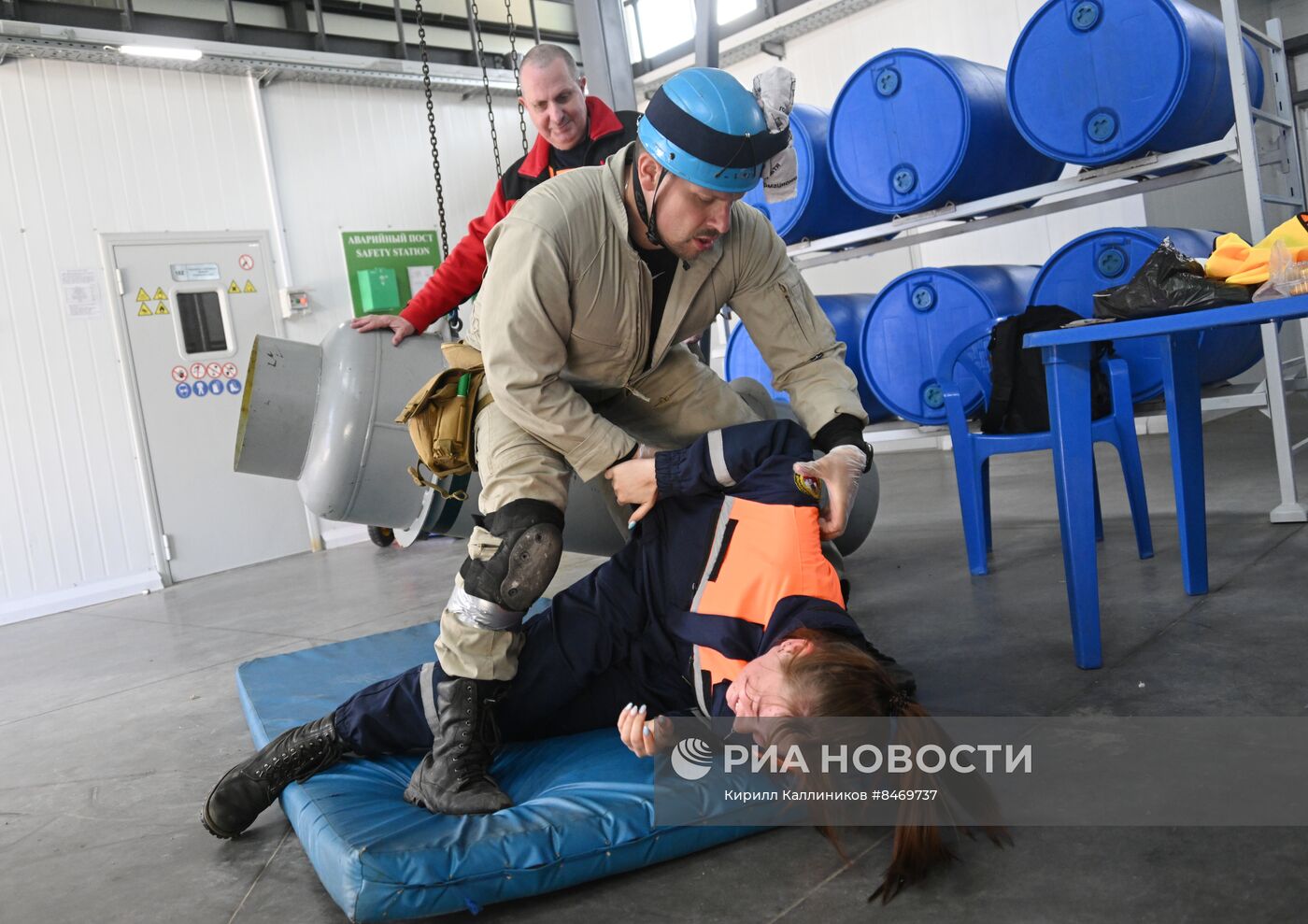 Финал городского конкурса профессионального мастерства по профессии "Спасатель"