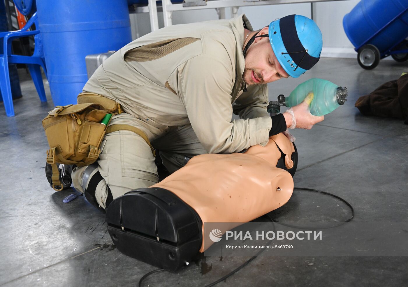 Финал городского конкурса профессионального мастерства по профессии "Спасатель"