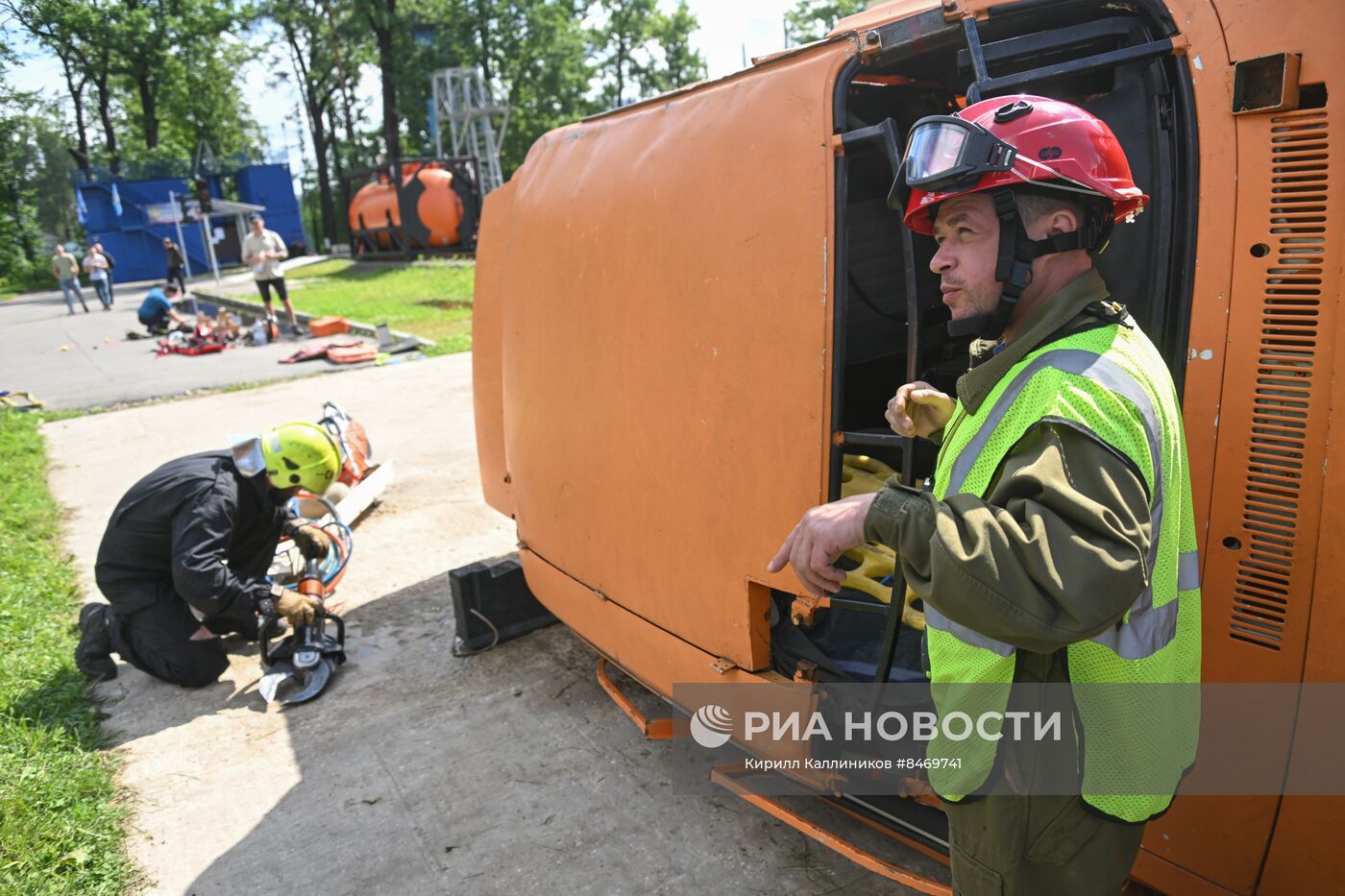 Финал городского конкурса профессионального мастерства по профессии "Спасатель"