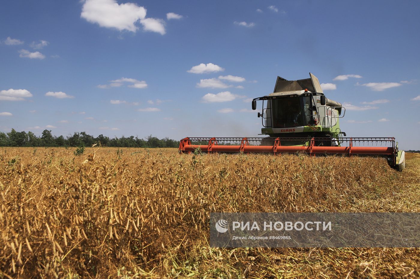 Старт уборки зерновых культур в Ставропольском крае